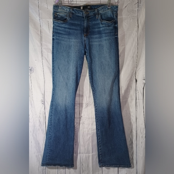 Kut From The Kloth Natalie High Rise Bootcut Women's Blue Jeans - Picture 1 of 16